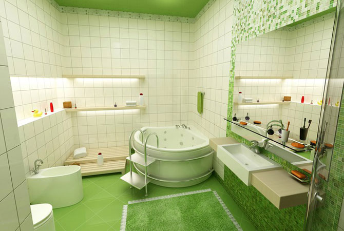 дизайн ванной комнаты маленького размера